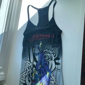 Vintage Ed Hardy Racerback Tank